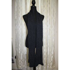 Universal Thread /Knit Scarf / 81 inches / Navy blue cable knit scarf